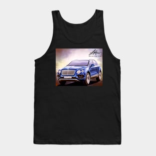 Digital Bentley SUV Tank Top